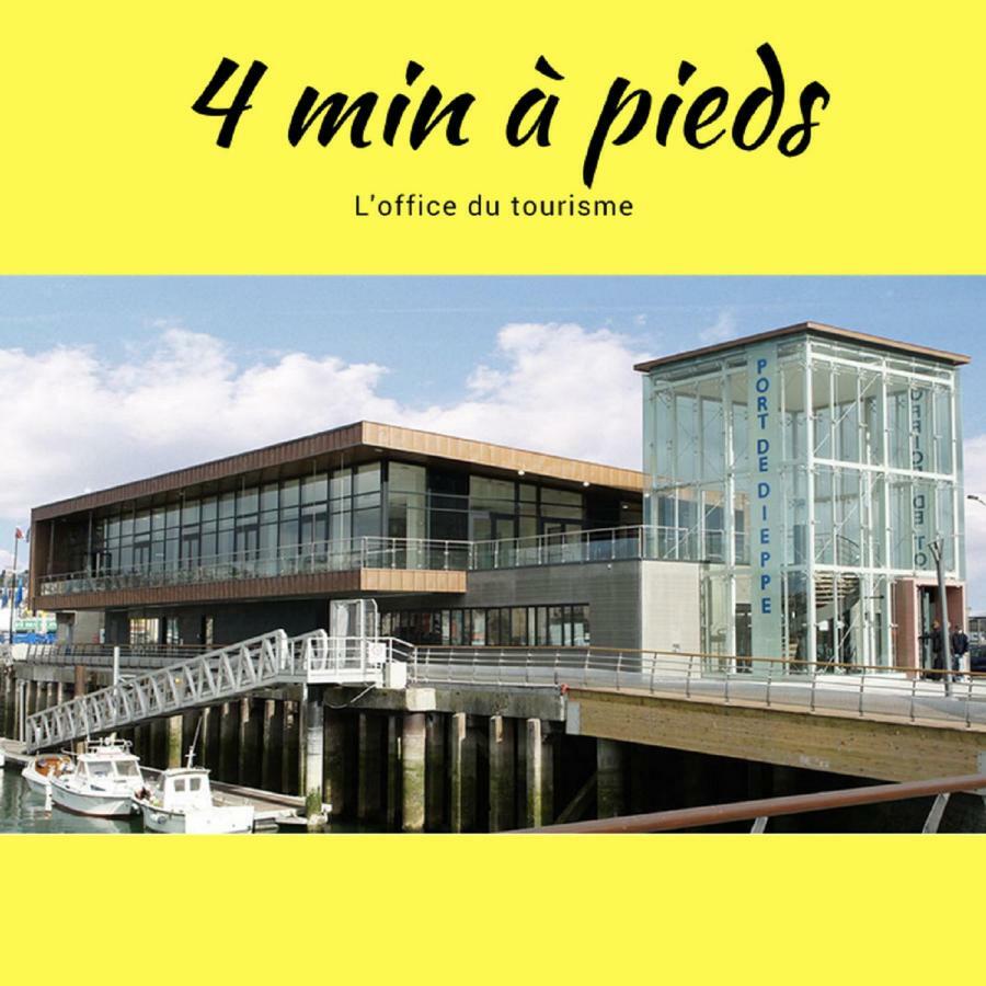 L'Etablissement La Plage A 2 Pas, Vous Propose 4 Appartements Neufs, Netflix, Lits Faits A Votre Arrivee, Serviettes De Toilette, Menage, Wifi, En Hyper Centre ,Plage A 100M, Box A Velos, Paiement 3 Fois Sans Frais, Prix Tout Compris 디에프 외부 사진