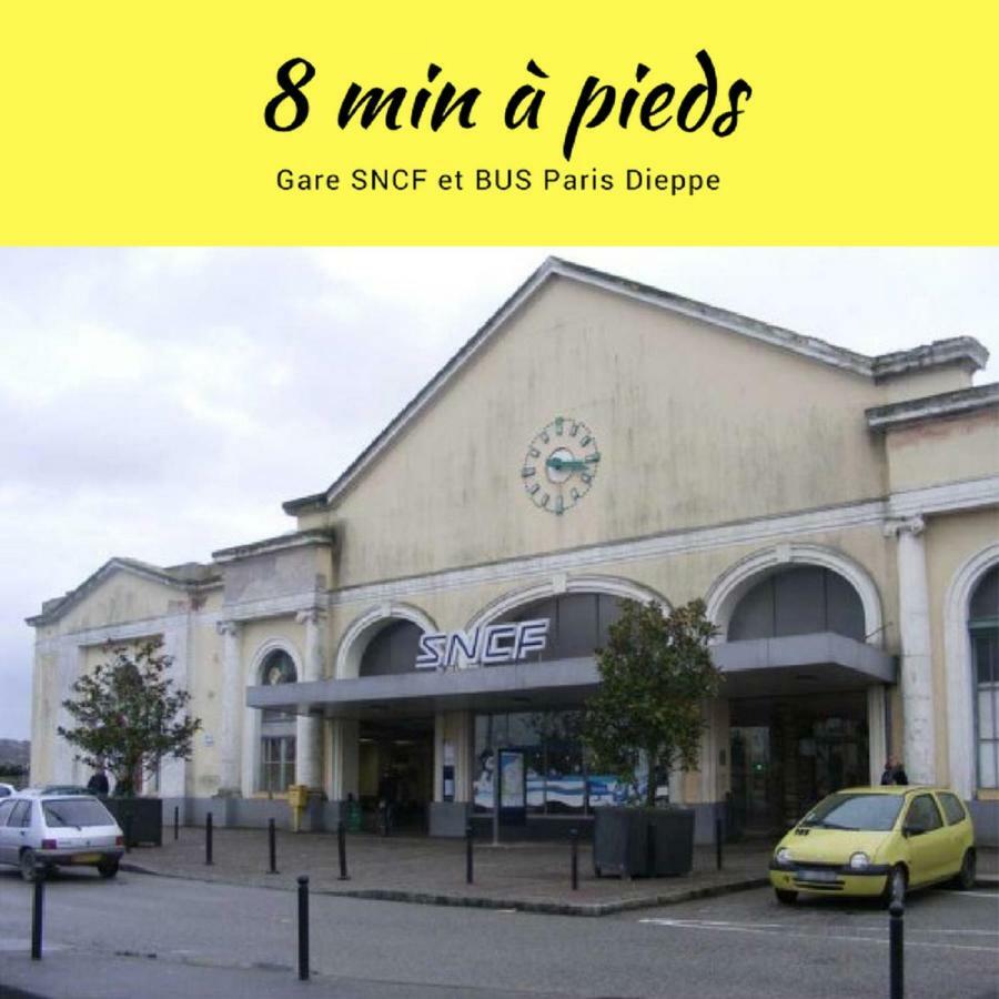 L'Etablissement La Plage A 2 Pas, Vous Propose 4 Appartements Neufs, Netflix, Lits Faits A Votre Arrivee, Serviettes De Toilette, Menage, Wifi, En Hyper Centre ,Plage A 100M, Box A Velos, Paiement 3 Fois Sans Frais, Prix Tout Compris 디에프 외부 사진